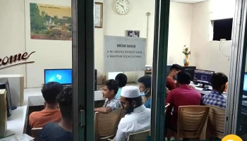Global Computer Education - Ambedkar Statue