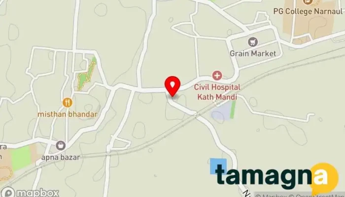 map of Aaditya Computers And Cyber Cafe Electronics store in Narnaul