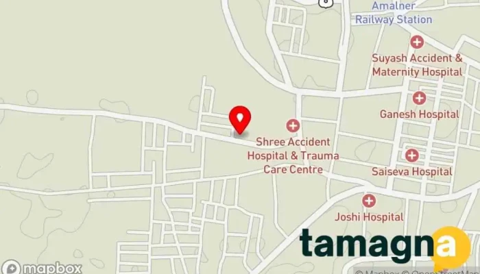 map of Aaradhya Cyber And Aaple Sarkar Seva Kendra Amalner Internet cafe in Amalner