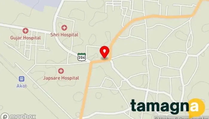 map of Aashirwad Electronics & Electricals Computer store, Electronics store in Akola, Akot