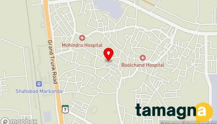 map of Ajay Kumar Computer store in Shahbad