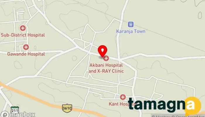 map of Ajit Computer and online services News service in in front of MSEB office