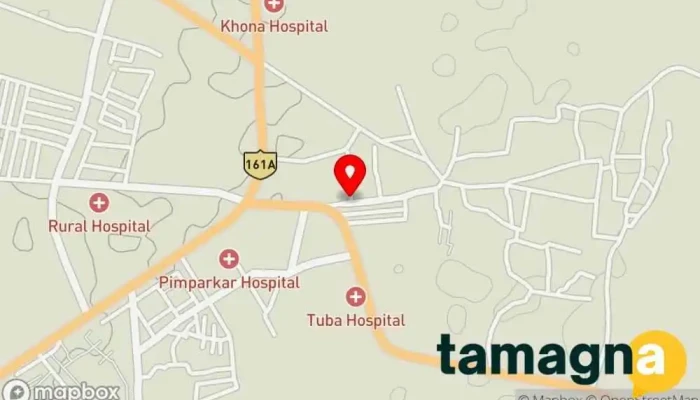 map of AK ONLINE SERVISE Computer store in Mangrulpir