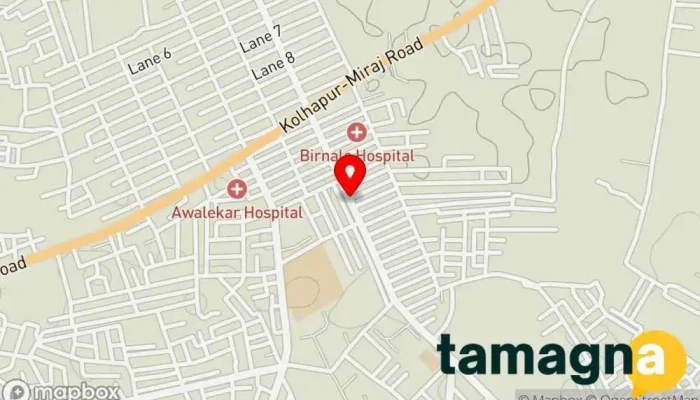 map of Akash Electronics Jaysingpur Electronics store in near 14th Lane