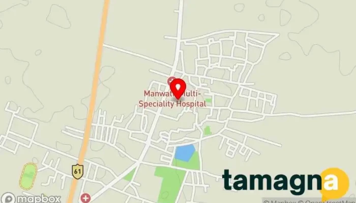 map of Akshay Computer, Manwath, Parbhani Computer store in near Mantri Colth