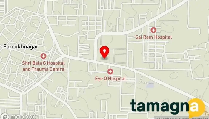 map of Alankrita Infotech Computer store in Farukh Nagar