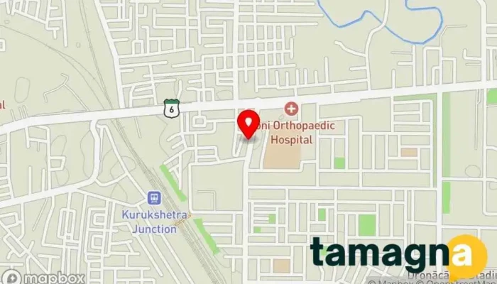 map of Aman Airlinks Computer repair service, Mobile phone repair shop in Kurukshetra