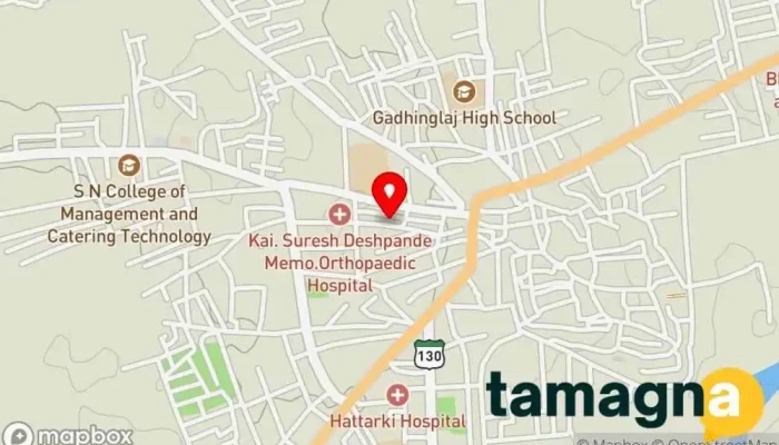 map of Ambition Career Point Internet cafe in Gadhinglaj