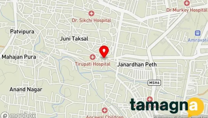 map of AM.Computers sales & Services Computer service in Amravati