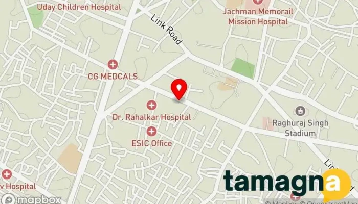 map of AMIT COMPUTER AND LAPTOP BILASPUR Computer store in Bilaspur, Masanganj