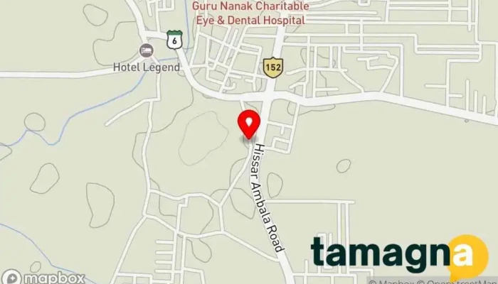 map of AONE COMPUTERS Computer wholesaler in Pehowa, Kurukshetra
