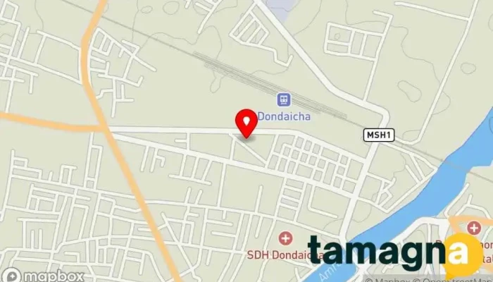 map of Ashapuri Computer Store in Dondaicha