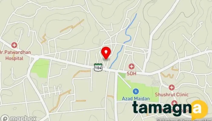 map of AVI COMPUTERS Computer support and services in Dapoli