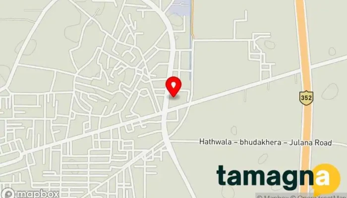 map of Azad Computers Computer store in Julana, Jind