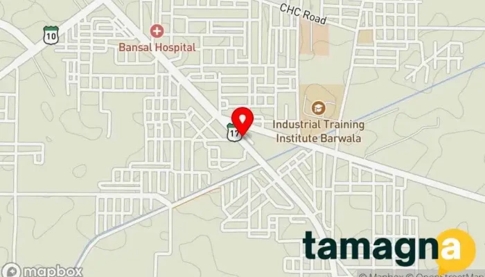 map of Baba Lal Das Electrician Computer store in Barwala