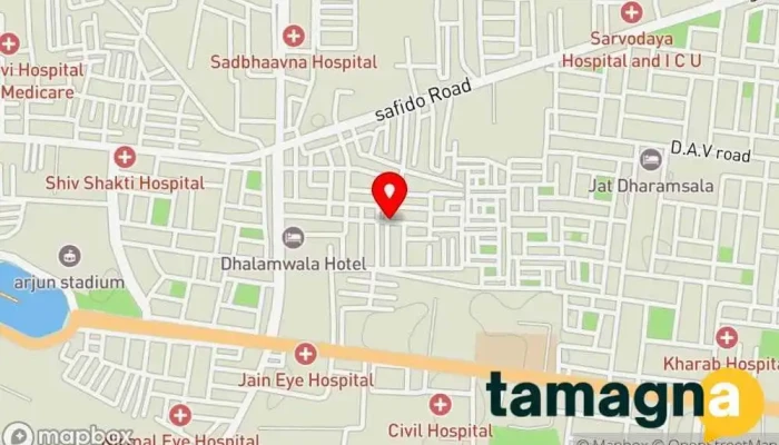 map of Bala G Photo Stodio Computer store in Jind