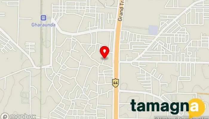 map of Bala ji Computer Center Computer training school in Gharaunda