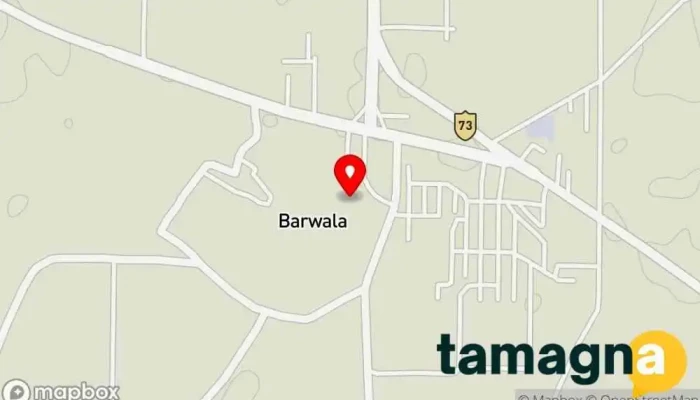 map of Bansal Computer Services Computer accessories store in Barwala, Palasra