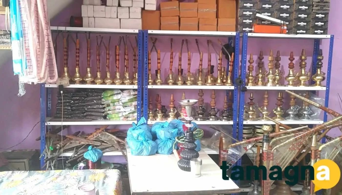 Bhai Chara Tambacoo Hooka Store Inside - Jhajjar