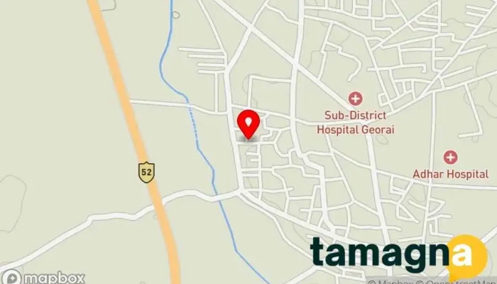 map of Bhakti Multiservises Georai Computer store in Georai