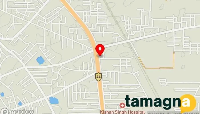 map of Bharti Communication & computers. A Complete & Trusted Mobile Shop. Electronics store in Hodal
