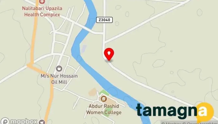 map of Bismillah library & Studio Computer store in Nalitabari