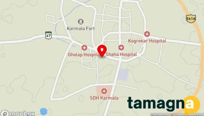 map of BK HIGH TECH SOLUTION Computer service in Karmala