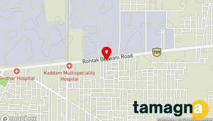 map of B.k Pawer System Pvt. Ltd Electronics store in Naurangabad, Bhiwani