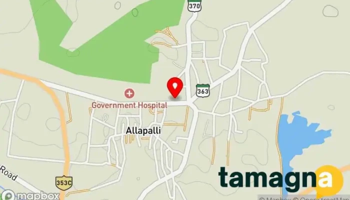 map of Bright Computer Computer store in Allapalli