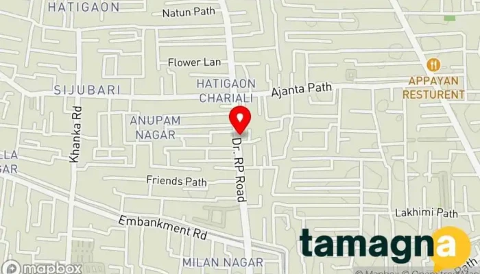 map of Bytecore Computer store, Computer accessories store, Computer repair service, Computer service, Computer support and services, Printer repair service in Guwahati