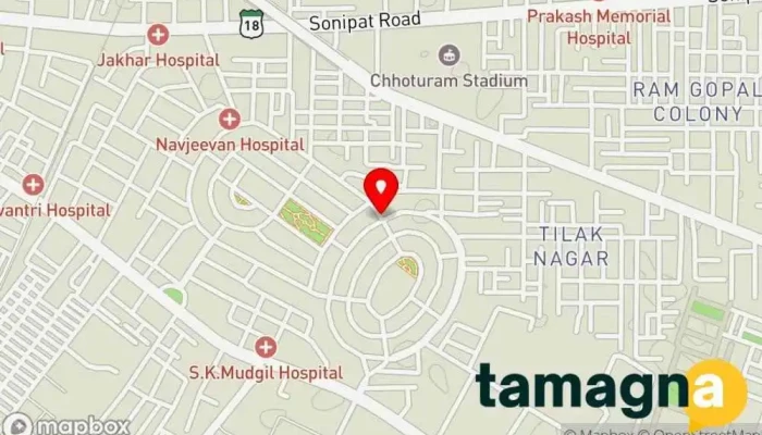 map of CALIFORNIA Institute Computer service in Rohtak