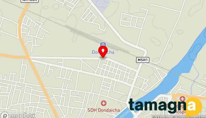 map of Chandan Gift & Mobile Shop Cell phone store, Shopping mall in Dondaicha
