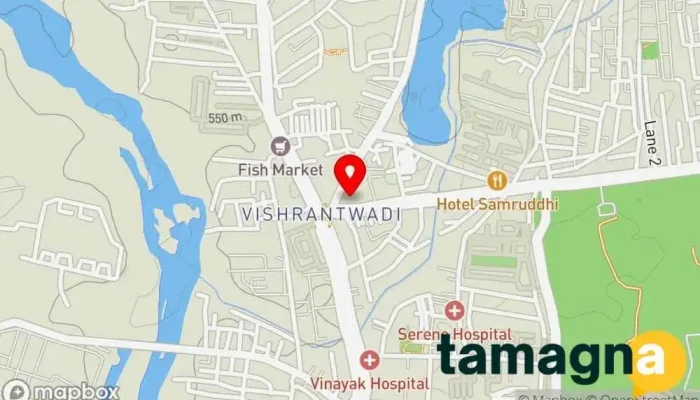 map of Computer Bazaar Computer repair service in Jai Ganesh Vishwa Complex