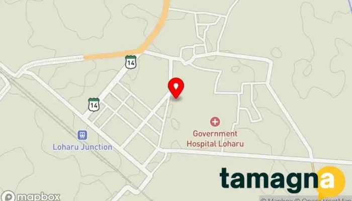 map of Computer Center Educational institution in Loharu