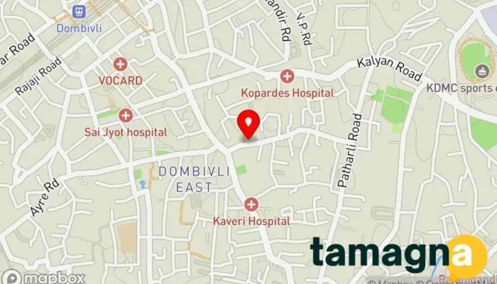 map of COMPUTER POINT Computer consultant, School in Dombivli