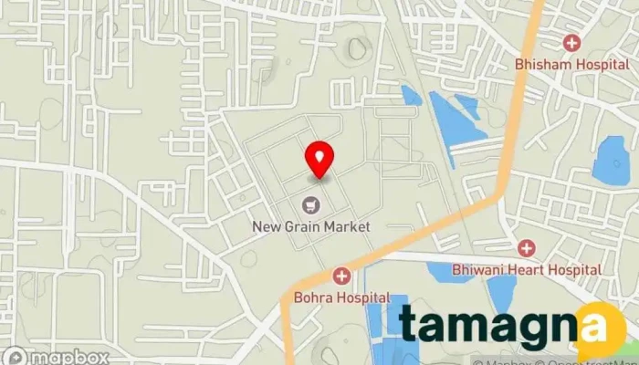 map of Computer Vision India Electronics store in Bhiwani