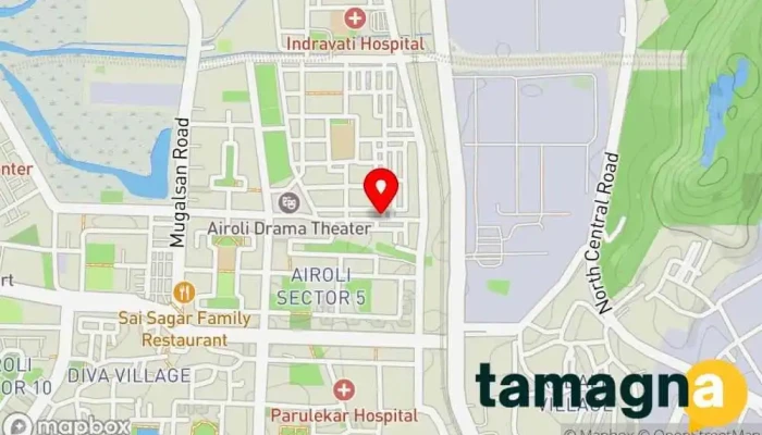 map of Computer World Computer repair service in Navi Mumbai