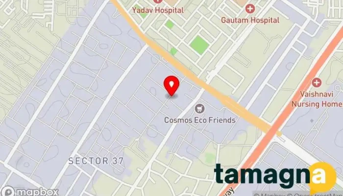 map of CONNECT TECH SERVICES Computer service, Computer hardware manufacturer, Computer software store in Gurugram