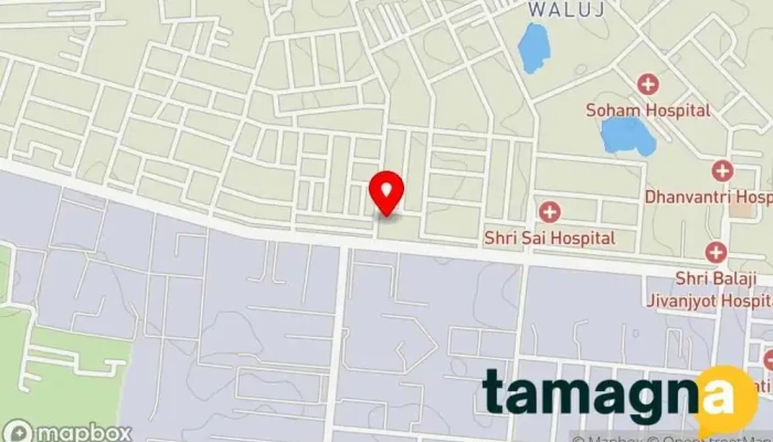 map of Croma - Waluj Electronics store, Appliance store, Computer accessories store, Refrigerator store in Chhatrapati Sambhajinagar, Wadgaon Kolhati