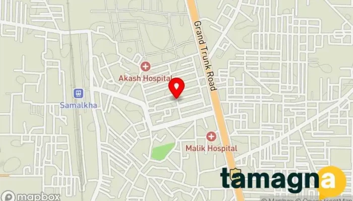 map of DEEP COMPUTERS Internet cafe in Samalkha