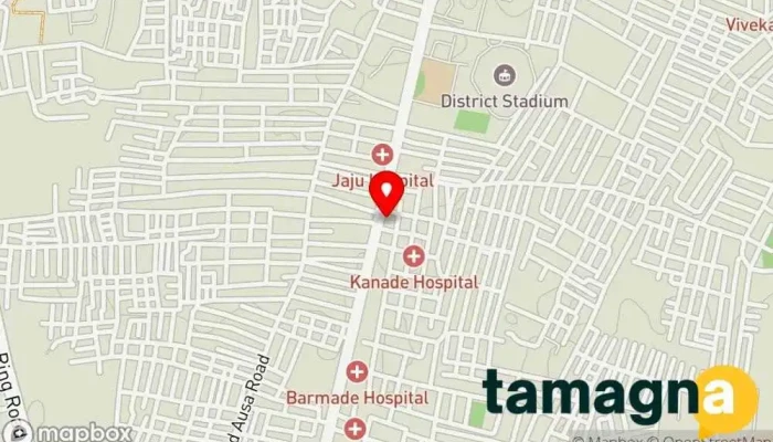 map of Dell Exclusive Store - Latur Computer store in Omkar Complex Khardekar Stop