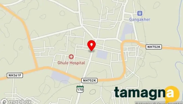 map of Deshmane Computers,Gangakhed Computer training school in Gangakhed