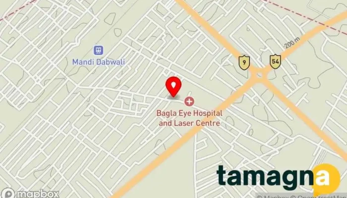 map of Dhamija Mobiles Cell phone store in Mandi Dabwali