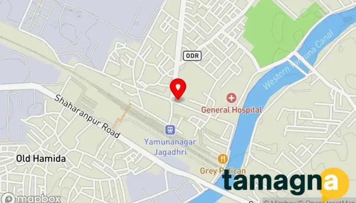 map of Dhiraj Gupta Computer store in Yamuna Nagar