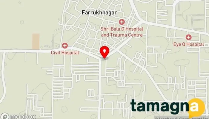 map of Digi Planet Cyber World Internet shop in Farukh Nagar, Gurugram