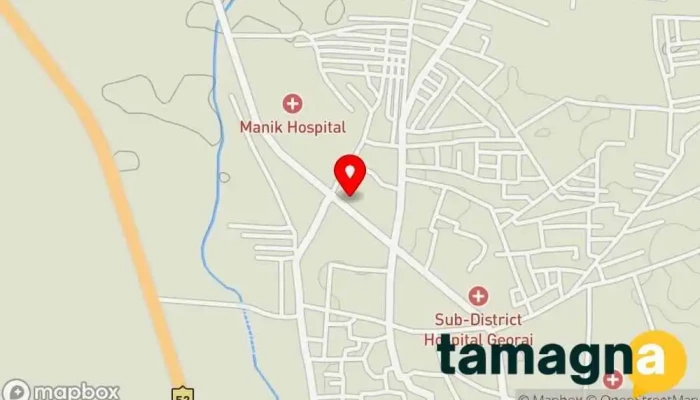 map of Diksha Computers Typing service in Jalna - Beed Rd