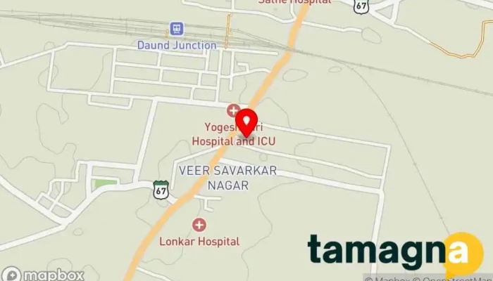 map of Disha Computer Institute Daund Branch Software training institute in Kurkumbh, Daund