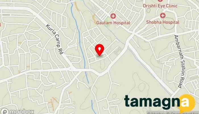 map of D.J Computer Sale's Services Computer repair service in MUMBAI, Ambernath