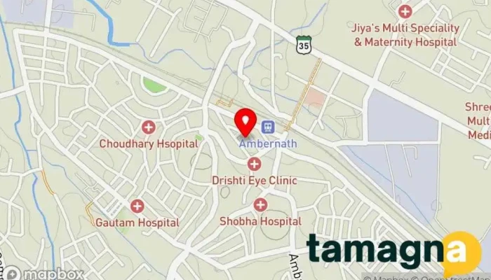 map of Dolphin infotech Computer store in Ambernath