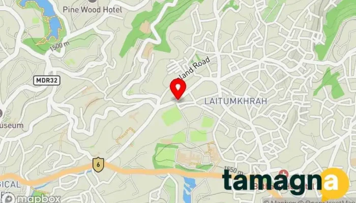 map of DSJ Gaming Center Video game store in Shillong